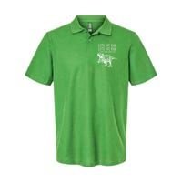 Let's Eat Kids Punctuation Saves Lives Dinosaur Polo