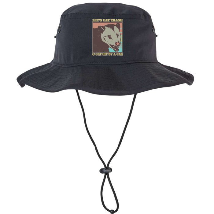 Let's Eat Trash And Get Hit By A Car Opossum Bucket Hat