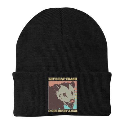 Let's Eat Trash And Get Hit By A Car Opossum Beanie