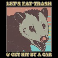 Let's Eat Trash And Get Hit By A Car Opossum 16oz Travel Tumbler