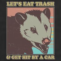 Let's Eat Trash And Get Hit By A Car Opossum Tumbler