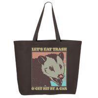 Let's Eat Trash And Get Hit By A Car Opossum 25L Jumbo Tote