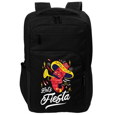 Let's Fiesta Chili Pepper Impact Tech Backpack