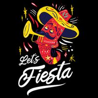Let's Fiesta Chili Pepper 16 in Basic Backpack