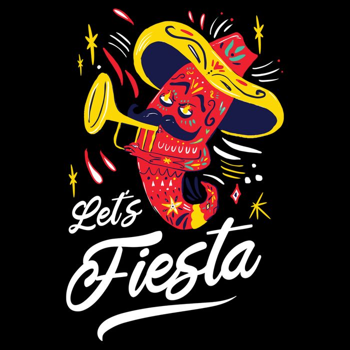 Let's Fiesta Chili Pepper 16 in Basic Backpack