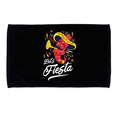 Let's Fiesta Chili Pepper Microfiber Hand Towel