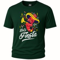Let's Fiesta Chili Pepper Cooling Performance Crew T-Shirt