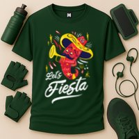 Let's Fiesta Chili Pepper Cooling Performance Crew T-Shirt