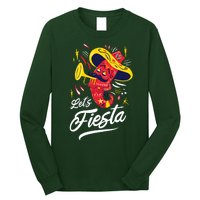 Let's Fiesta Chili Pepper Long Sleeve Shirt