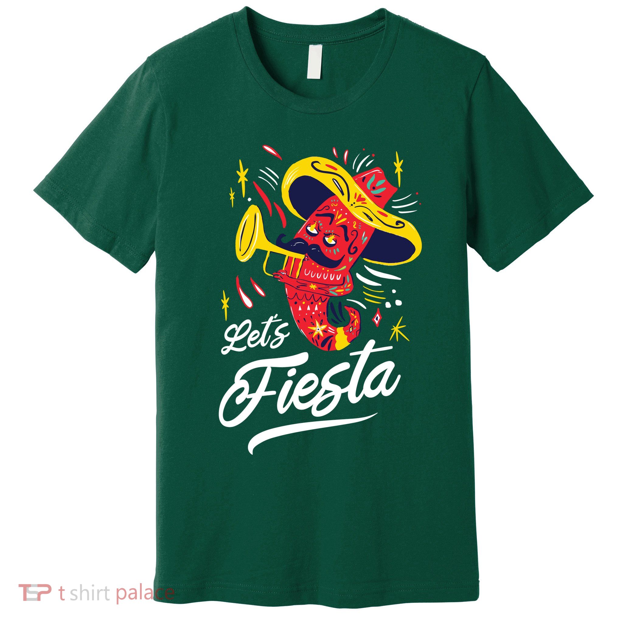 Let's Fiesta Chili Pepper Premium T-Shirt