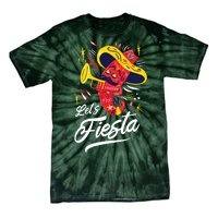 Let's Fiesta Chili Pepper Tie-Dye T-Shirt