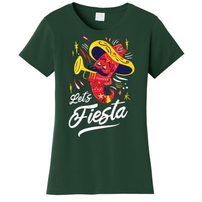 Let's Fiesta Chili Pepper Women's T-Shirt