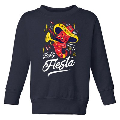 Let's Fiesta Chili Pepper Toddler Sweatshirt