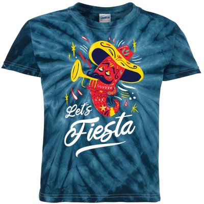 Let's Fiesta Chili Pepper Kids Tie-Dye T-Shirt