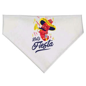 Let's Fiesta Chili Pepper USA-Made Doggie Bandana