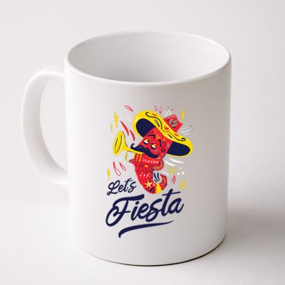 Let's Fiesta Chili Pepper Coffee Mug