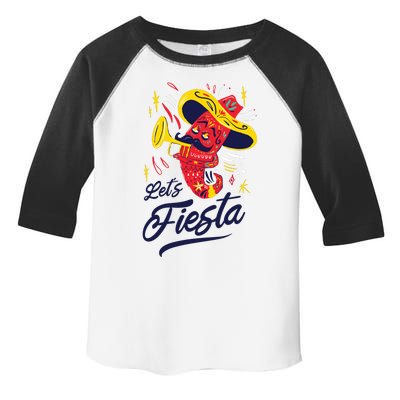 Let's Fiesta Chili Pepper Toddler Fine Jersey T-Shirt