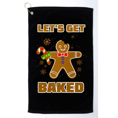 Let's Get Baked Golf Towel