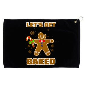 Let's Get Baked Grommeted Golf Towel