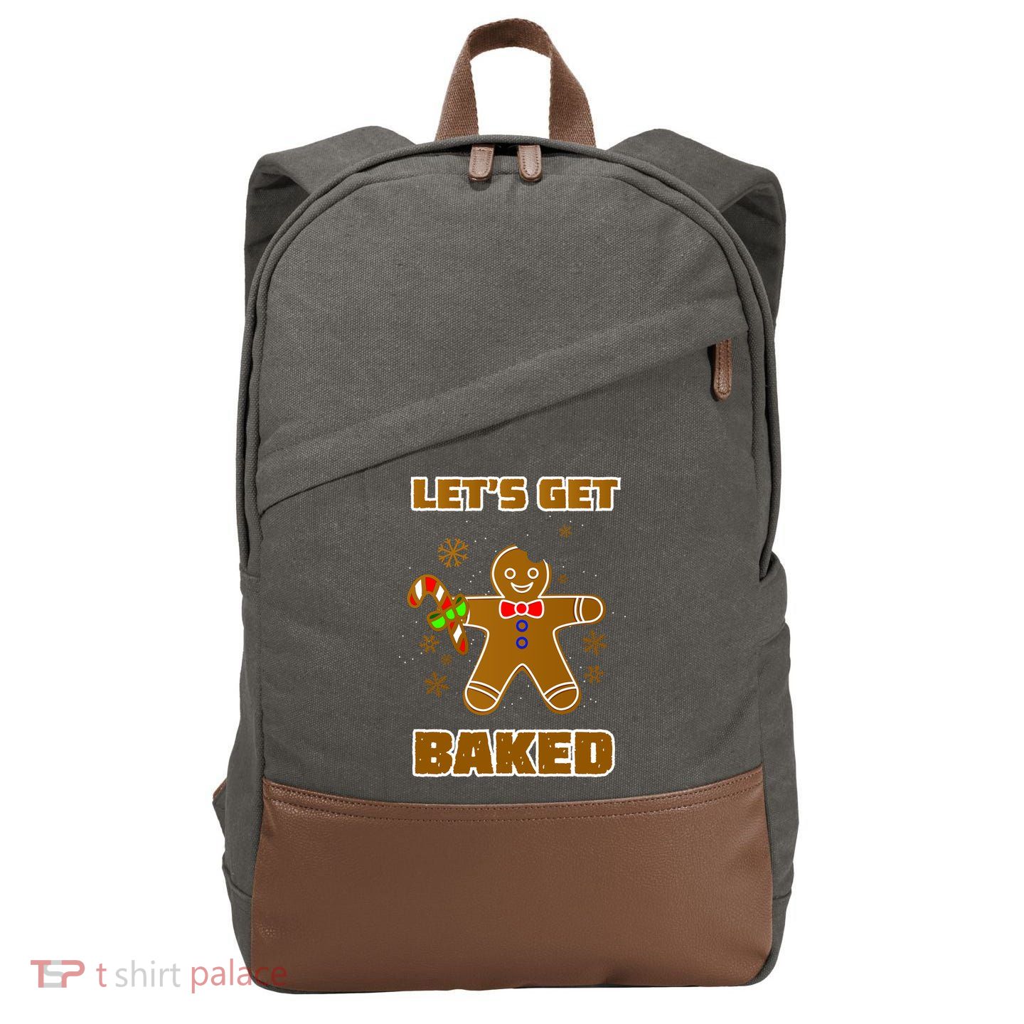 Let's Get Baked Cotton Canvas Backpack