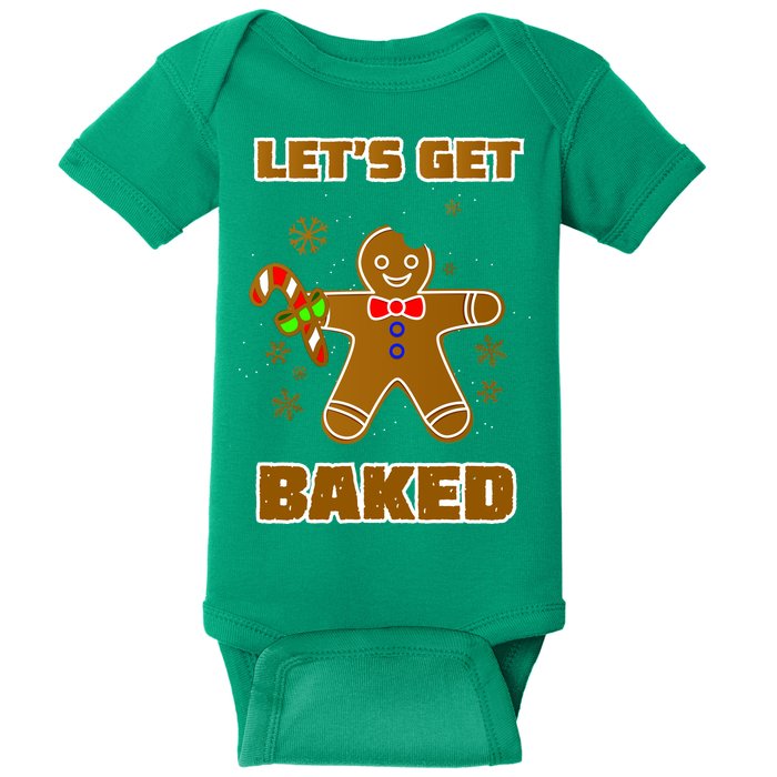 Let's Get Baked Baby Bodysuit