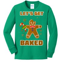 Let's Get Baked Kids Long Sleeve Shirt