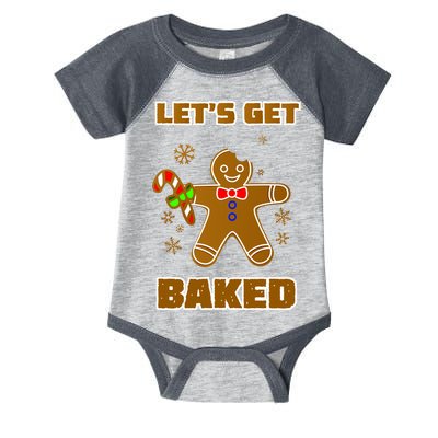 Let's Get Baked Infant Baby Jersey Bodysuit