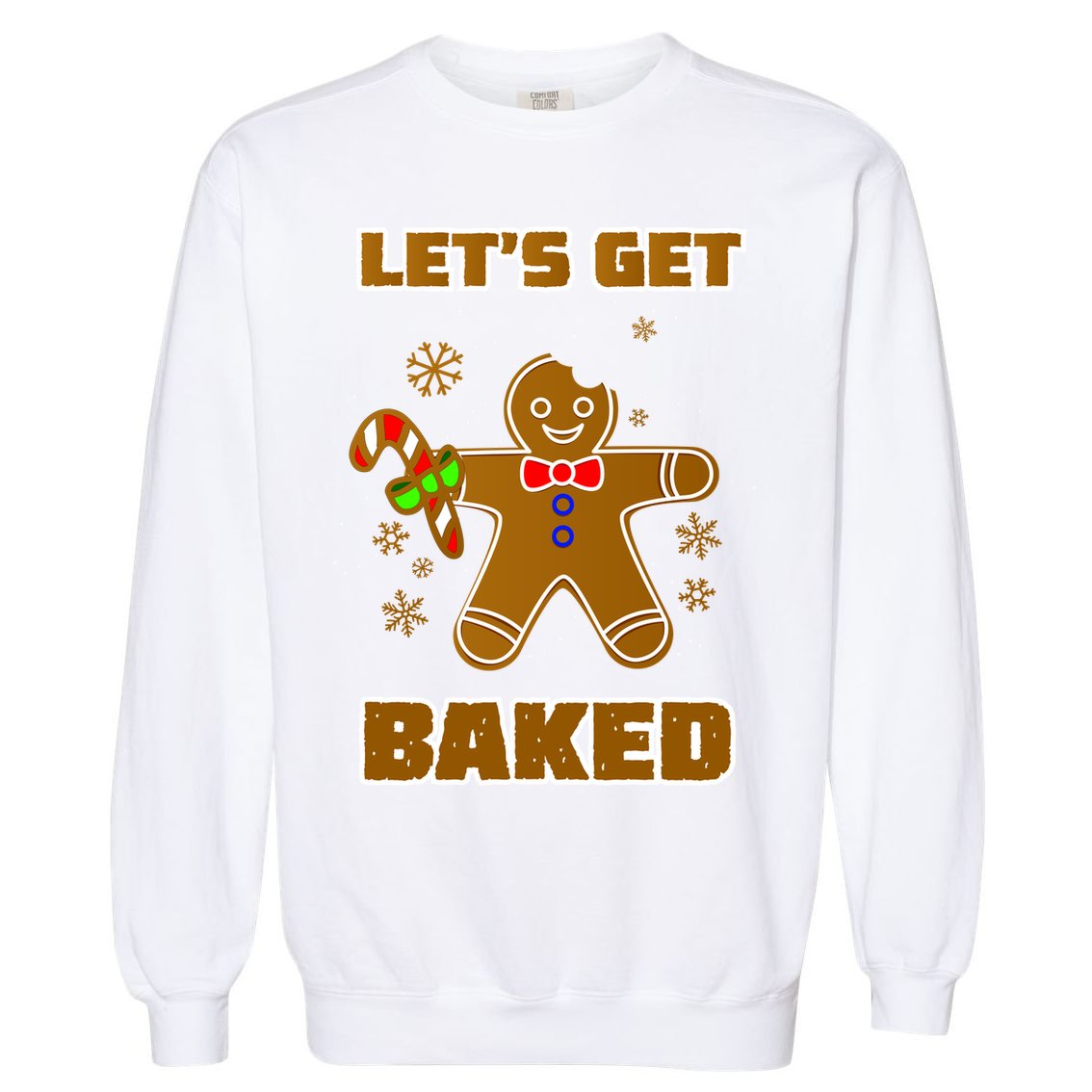 Let's Get Baked Garment-Dyed Sweatshirt