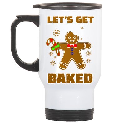 Let's Get Baked Stainless Steel Travel Mug