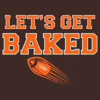 Let's Get Baked Football Cleveland Apron