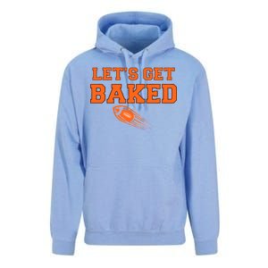 Let's Get Baked Football Cleveland Unisex Surf Hoodie