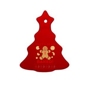 Let's Get Baked Gingerbread Cookie Ugly Christmas Ceramic Tree Ornament