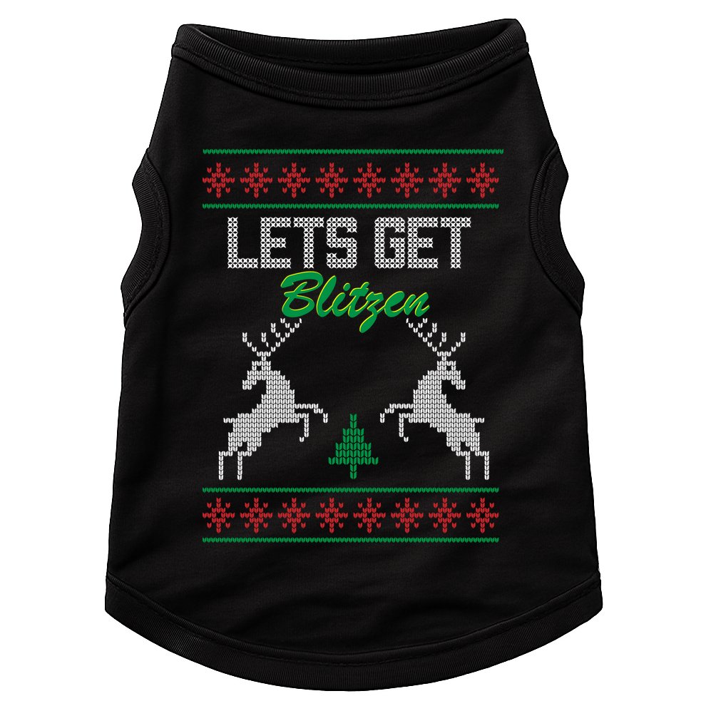 Lets Get Blitzen Doggie Tank