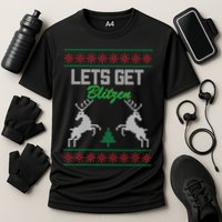 Lets Get Blitzen Cooling Performance Crew T-Shirt