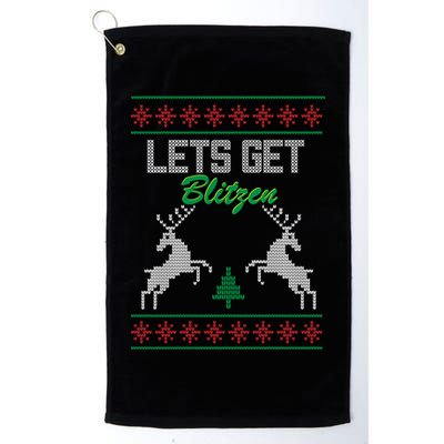Lets Get Blitzen Golf Towel