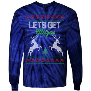 Lets Get Blitzen Tie-Dye Long Sleeve Shirt