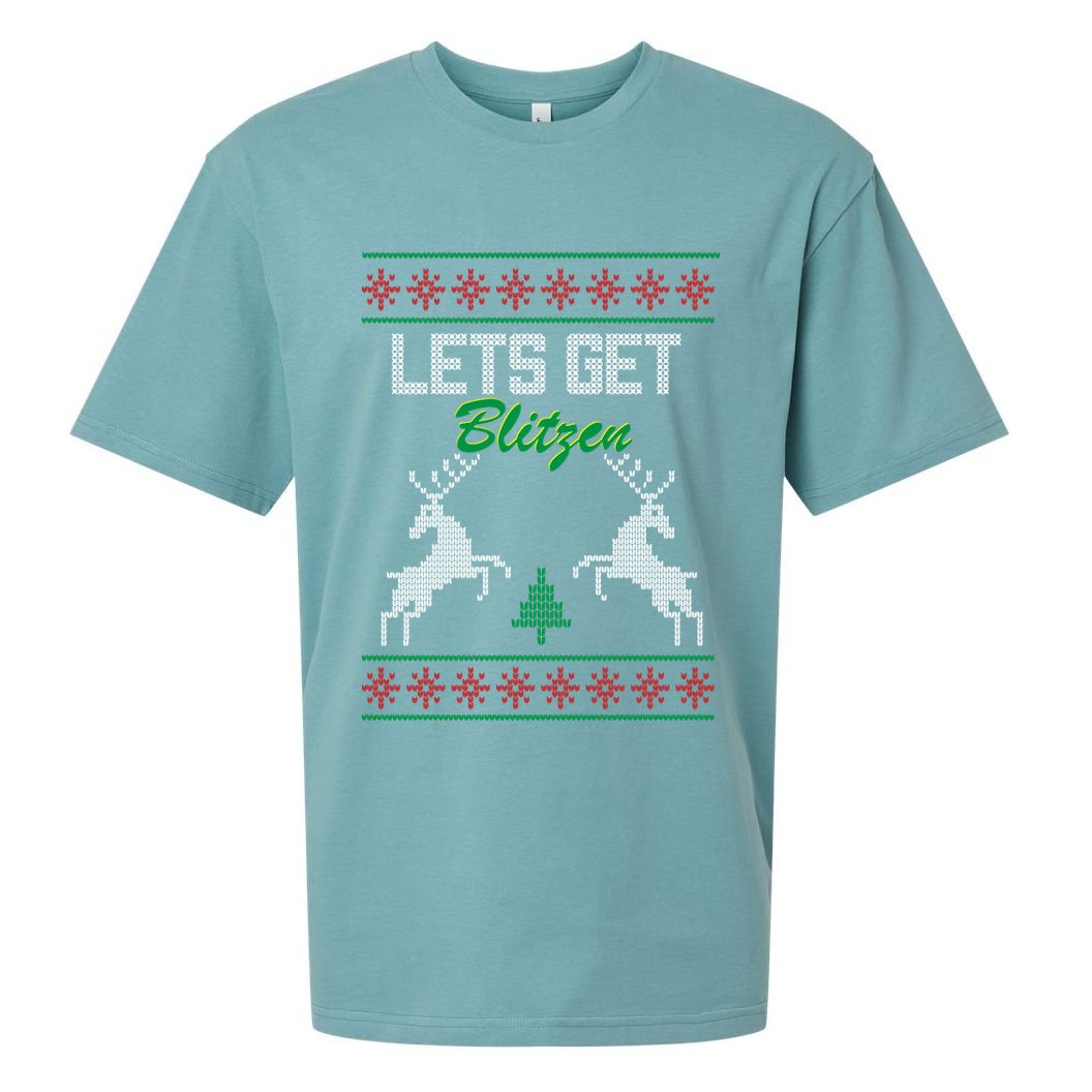 Lets Get Blitzen Sueded Cloud Jersey T-Shirt