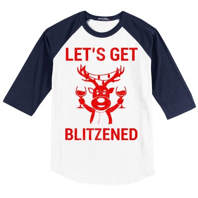 Let's Get Blitzened Baseball Sleeve Shirt