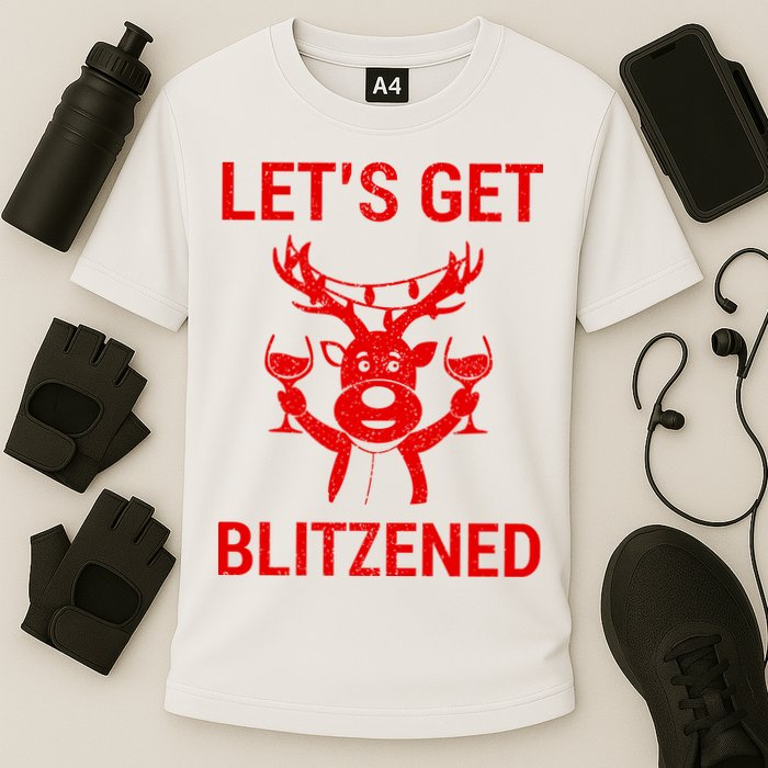 Let's Get Blitzened Cooling Performance Crew T-Shirt