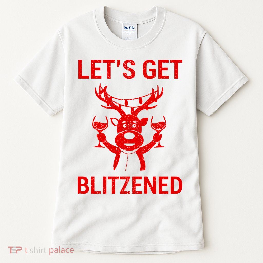 Let's Get Blitzened Tall T-Shirt