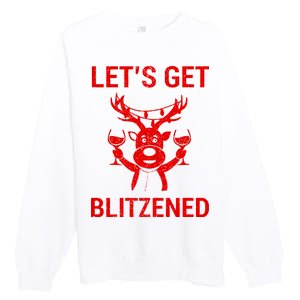 Let's Get Blitzened Premium Crewneck Sweatshirt