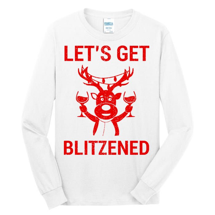 Let's Get Blitzened Tall Long Sleeve T-Shirt