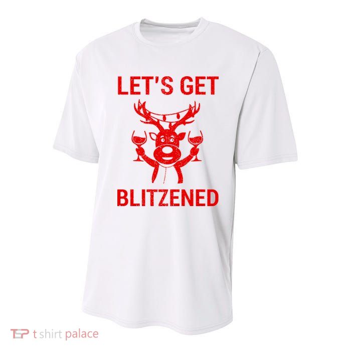 Let's Get Blitzened Youth Performance Sprint T-Shirt