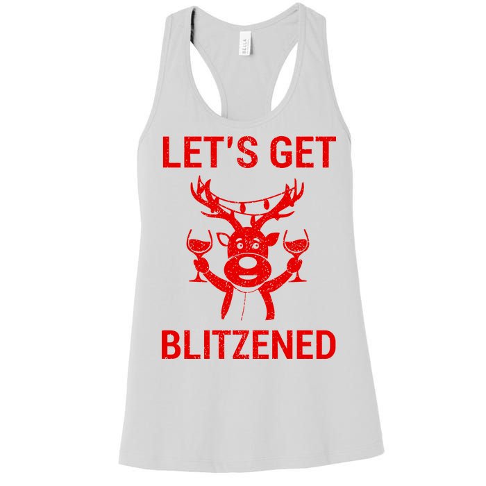 Let's Get Blitzened Women's Racerback Tank