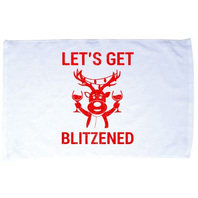 Let's Get Blitzened Microfiber Hand Towel