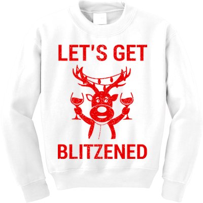 Let's Get Blitzened Kids Sweatshirt