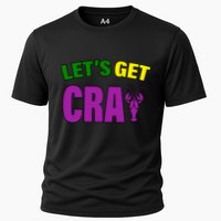 Lets Get Cray Mardi Gras Party Cooling Performance Crew T-Shirt