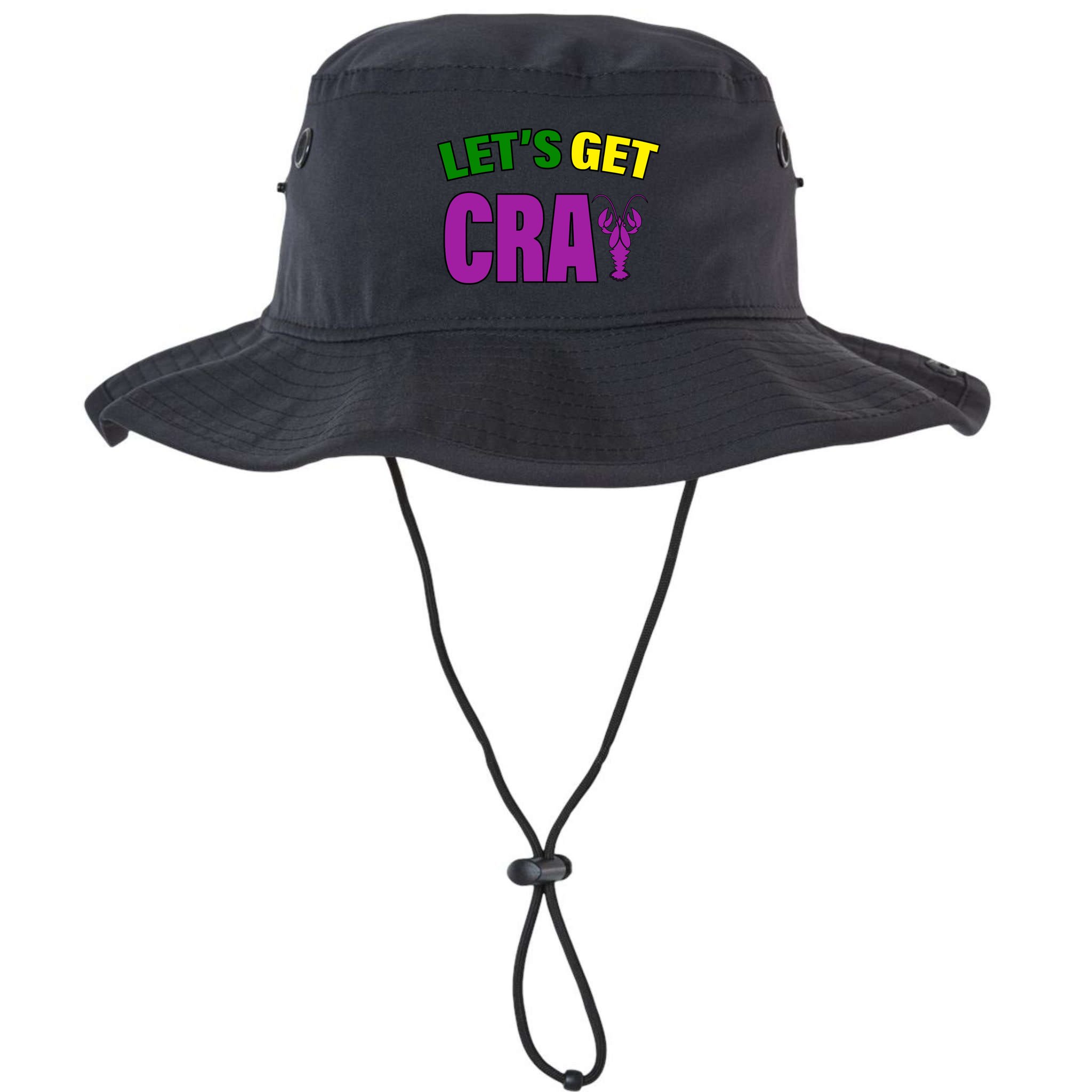 Lets Get Cray Mardi Gras Party Bucket Hat