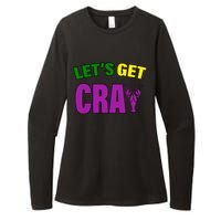 Lets Get Cray Mardi Gras Party Womens CVC Long Sleeve Shirt