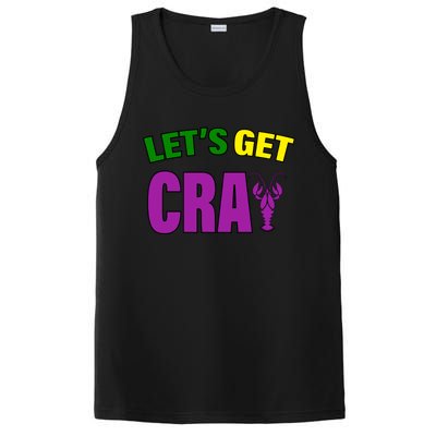 Lets Get Cray Mardi Gras Party PosiCharge Competitor Tank